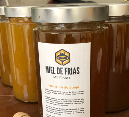 bote de miel de Frías